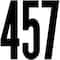 Graphic Products 6" Permanent Adhesive Vinyl Numbers